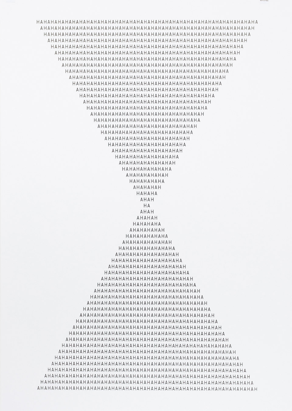 Variationen (Blatt 3/4), 2015, Siebdruck auf Papier, 101 x 72 cm